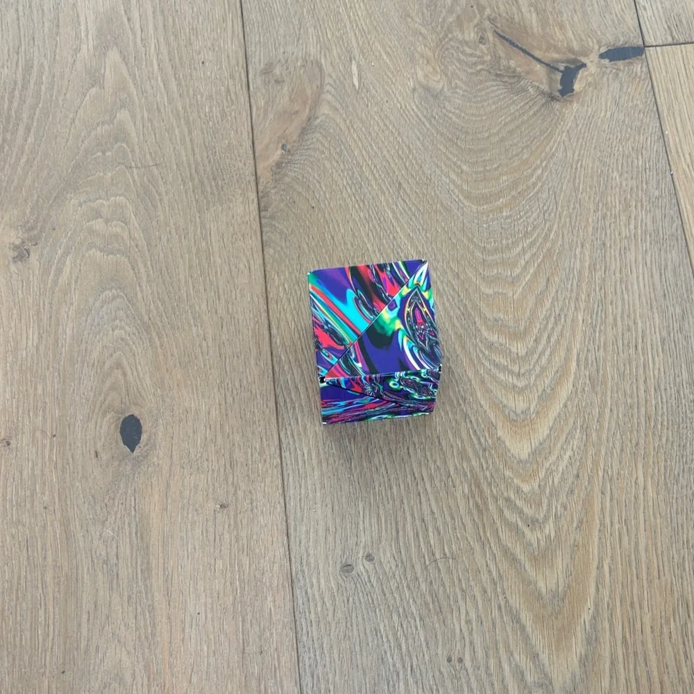 Colorful Abstract Cube - Picture 1 of 1